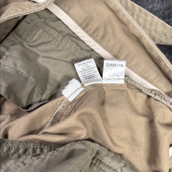 Ann Taylor Tan Chinos Cropped Wide Leg - Picture 4 of 6
